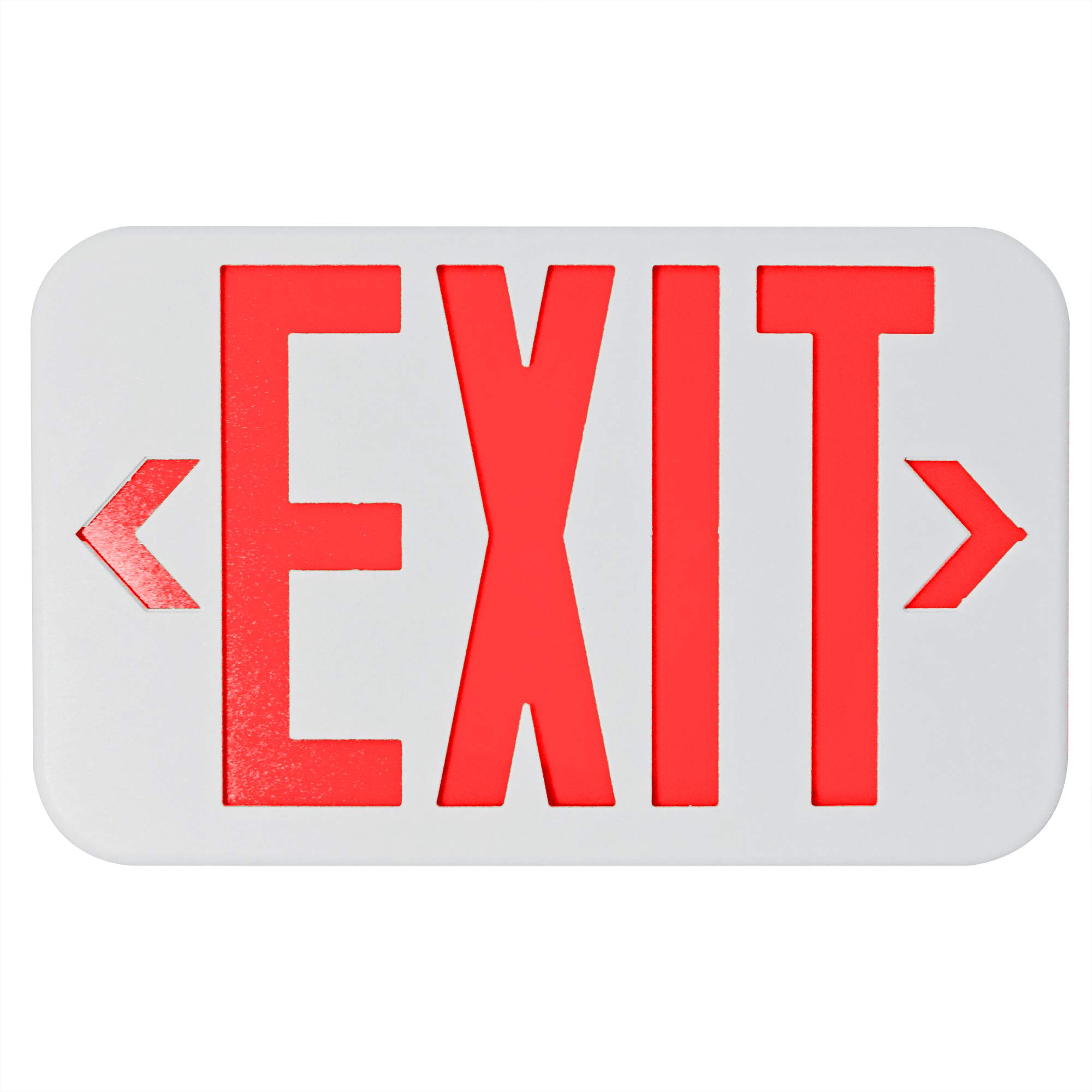 AH Lighting LED Emergency Exit Sign Red with 1.2V Nickel